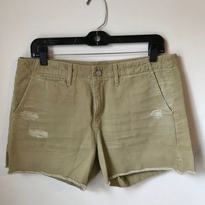 AG Adriano Goldschmied khaki boy fit short sz 30